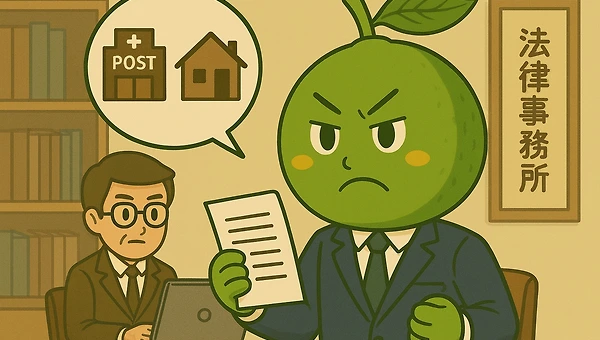 처음으로 내용증명을 보냈다.