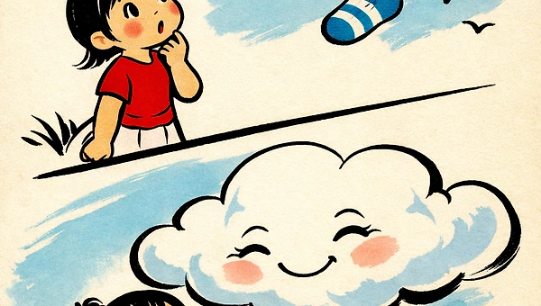  양말을 먹는 구름