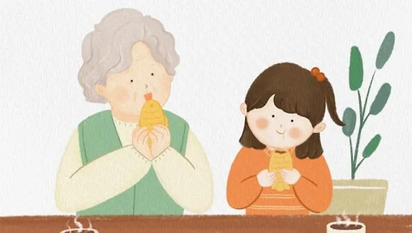 할머니와 손녀 사이