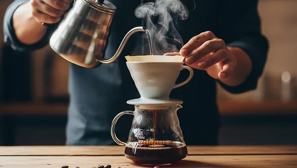 커피 이야기 - 왜 ‘물줄기’가 맛을  바꿀까?