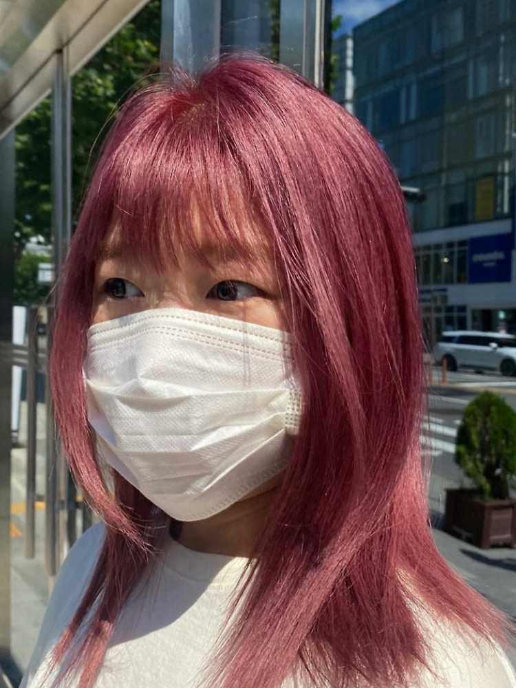 로즈골드 | 카카오헤어샵 스타일