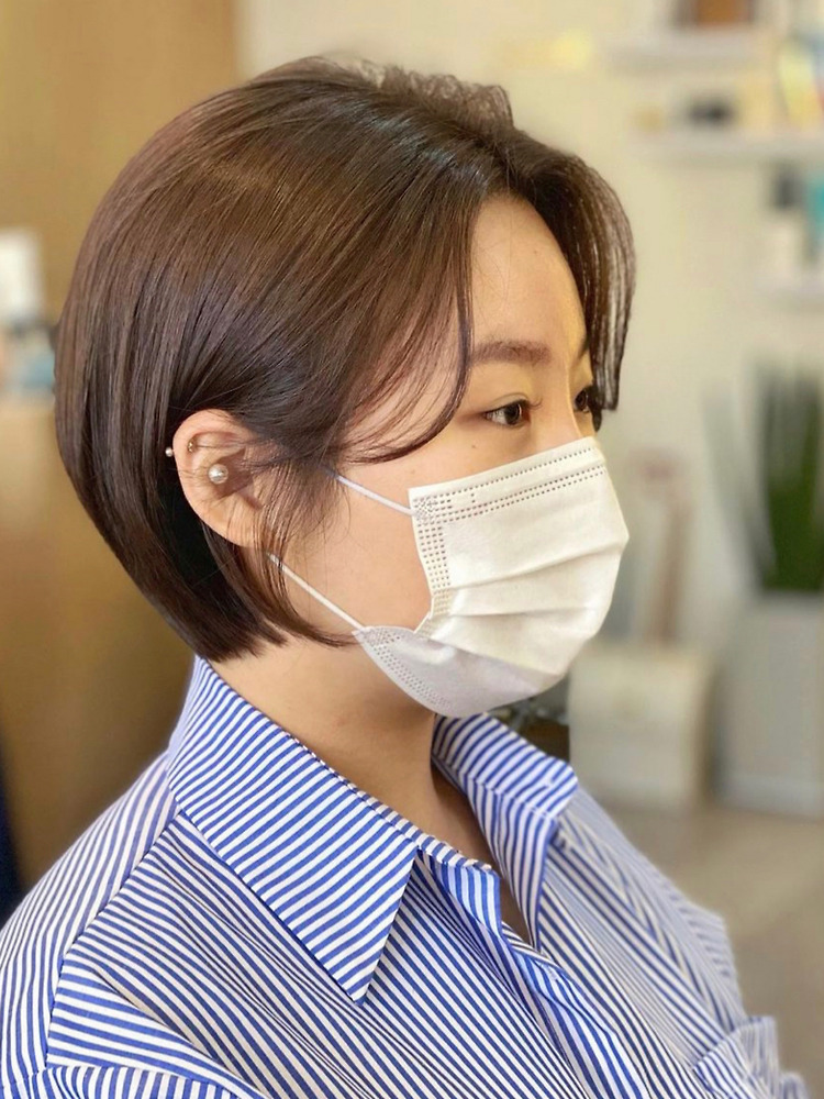 머쉬룸컷 | 카카오헤어샵 스타일