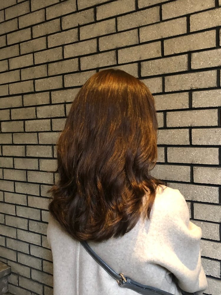 골드브라운 | 카카오헤어샵 스타일