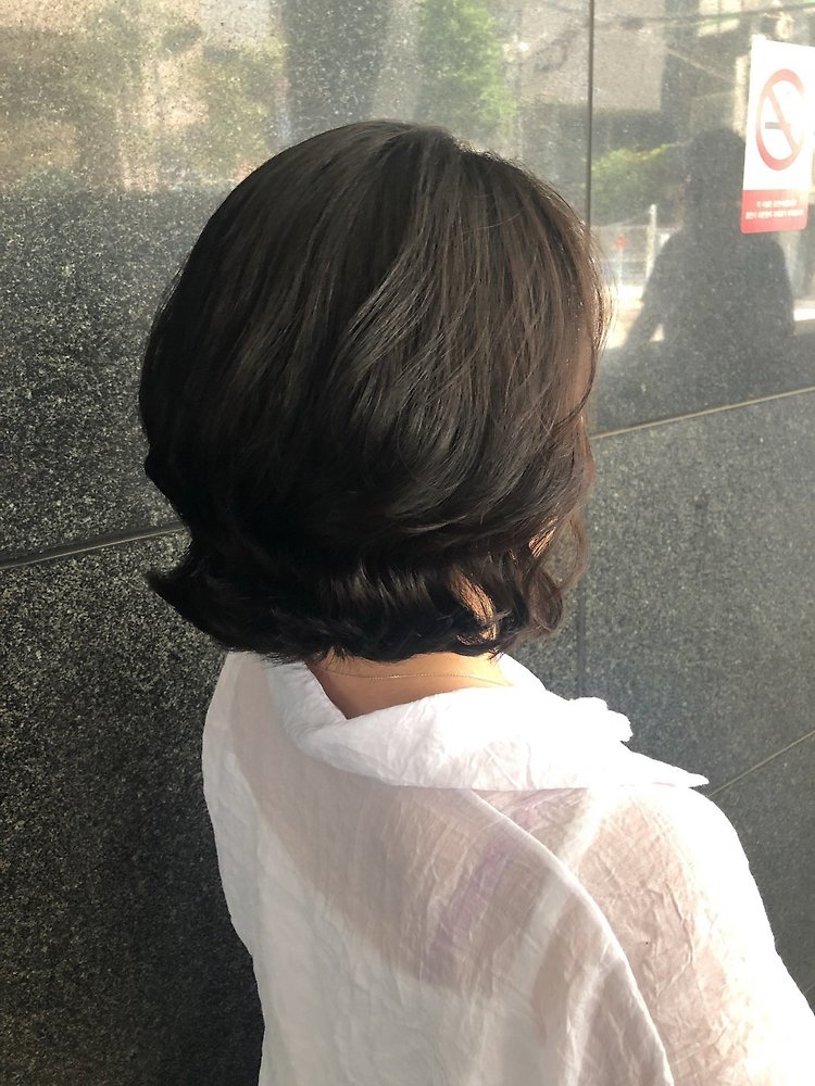오렌지브라운 | 카카오헤어샵 스타일