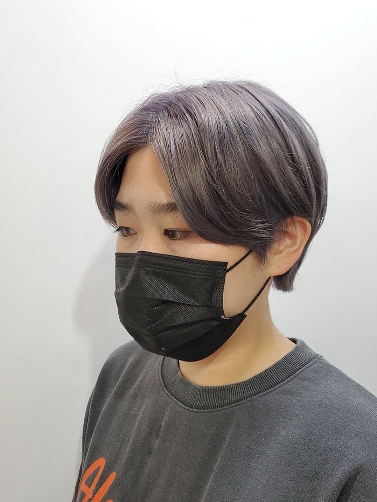 퍼플그레이 | 카카오헤어샵 스타일