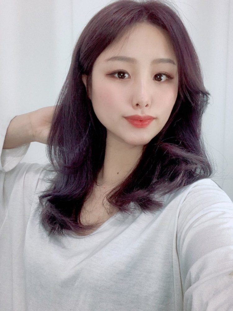 애쉬바이올렛 | 카카오헤어샵 스타일