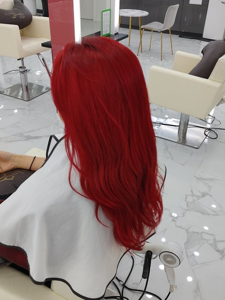 오렌지브라운 | 카카오헤어샵 스타일