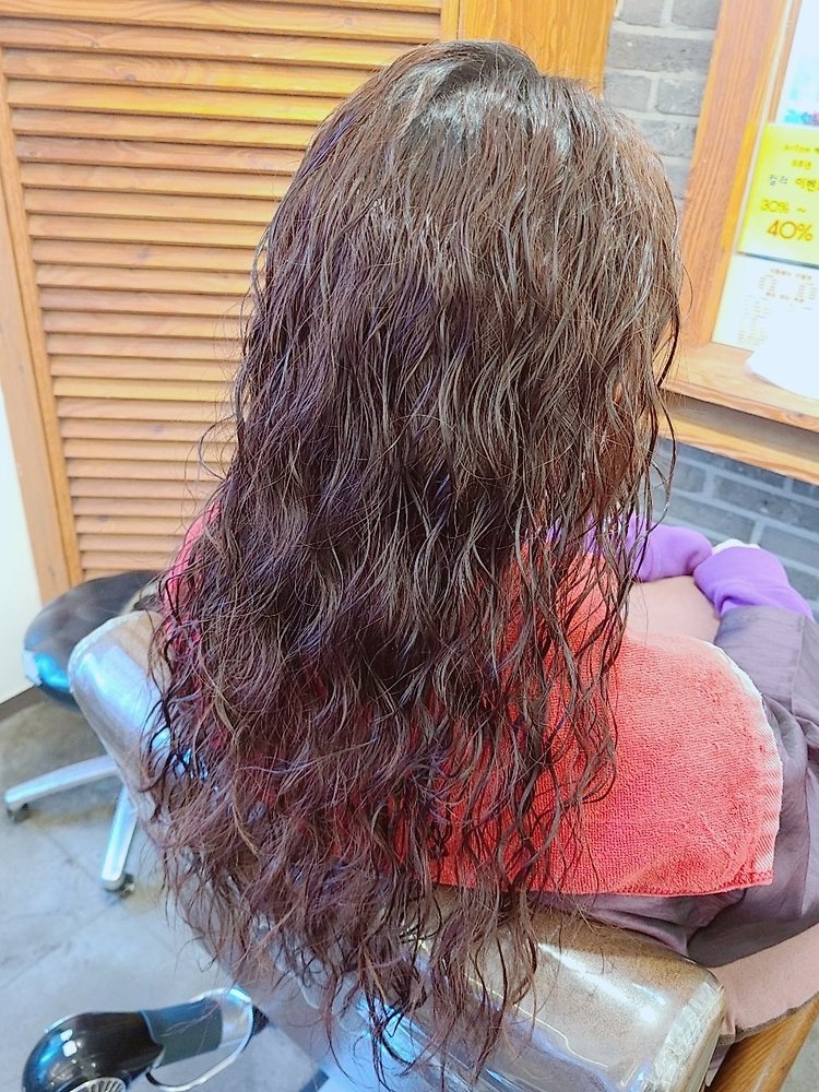오렌지브라운 | 카카오헤어샵 스타일