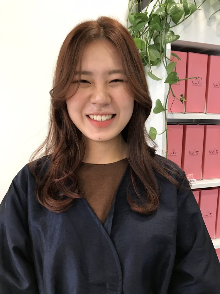 오렌지브라운 | 카카오헤어샵 스타일