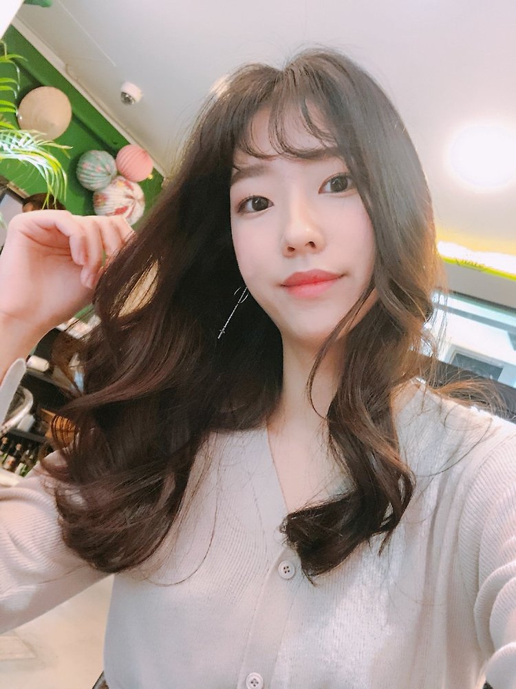 내츄럴펌 | 카카오헤어샵 스타일