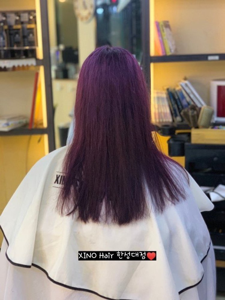 애쉬퍼플 | 카카오헤어샵 스타일
