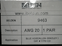 9463 BELDEN AWG20*..