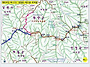 백두대간지도