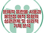 [문제적 음란물 사용과 불..