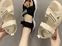 쿠션 플랫폼 스트랩 샌들...