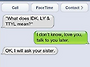 Texting Misunderst..