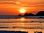 용유해변의 석양
