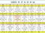 25년 2월2주간 식단표