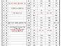 10월 성가표