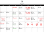 9월 일정표!!
