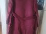 버건디 66사이즈 코트 새..