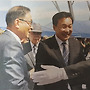평북 도민회장 과 손학규대..
