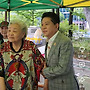 가수협회장님과 강부자선생..
