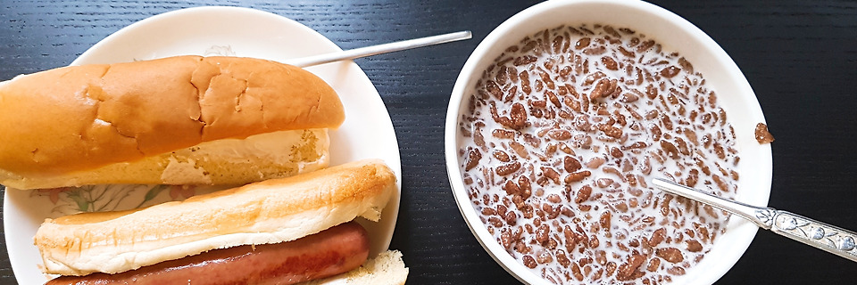 아침은 꼭 먹는 미국 유학생의 아침 식사
