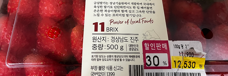 딸기 가격이 왜 이래?
