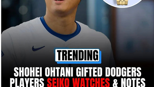 다저스 라커룸의 오타니의 쇼핑백… 김혜성은 받지 못한 ‘600만 원 시계’의 냉혹한 메시지