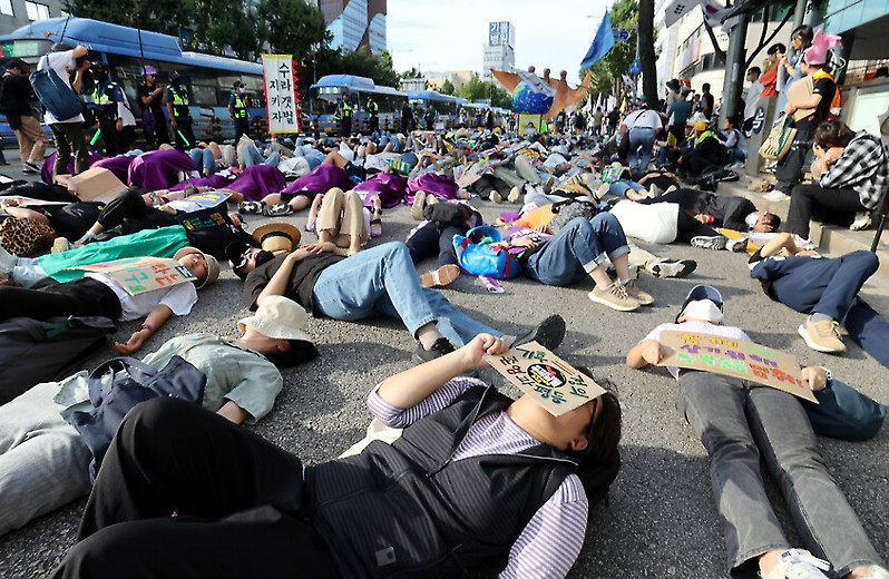 “핵발전은 이제 그만, 태양과 바람으로!” [만리재사진첩]