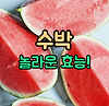 여름 필수템! 수박의 놀라운 효능과 맛있는 활용법 글의 미리보기 사진