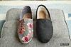[TOMS]탐스 그레이핑크 플로럴, 블랙울른 클래식 사이즈, GREY PINK FLORAL&BLACK WOOLEN CLASSICS SIZE 글의 미리보기 사진