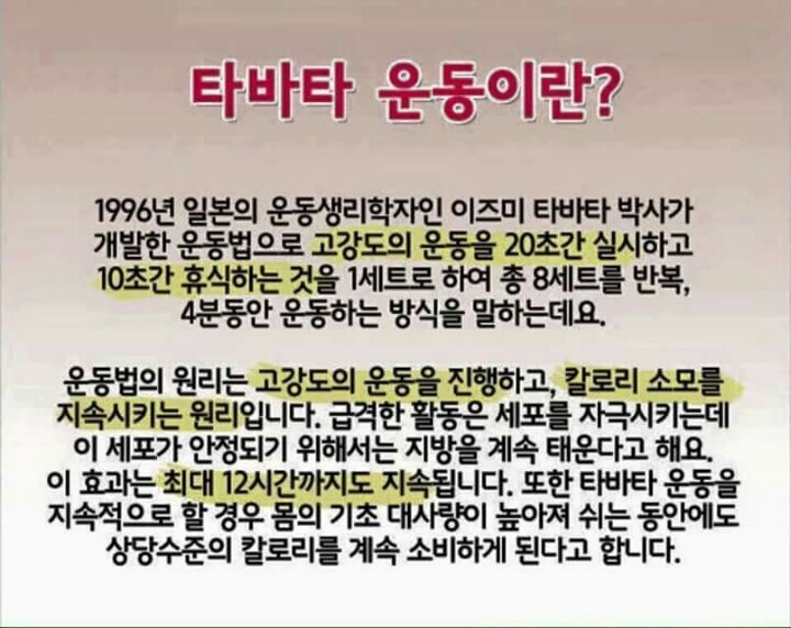 4분으로 1시간 효과를 보는 4분 타바타 운동법.jpg