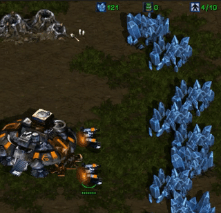 스타크래프트 테란 SCV 미네랄 부스터 - 꾸르