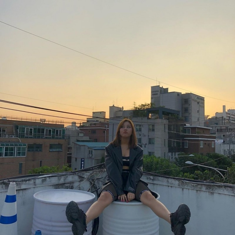 CLC 장승연 망사 바지