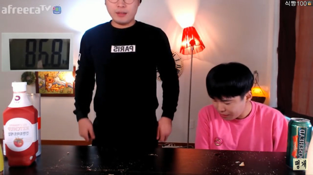 식빵 120장 먹기 전 후 몸무게변화