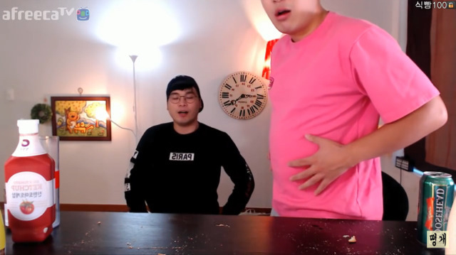 식빵 120장 먹기 전 후 몸무게변화