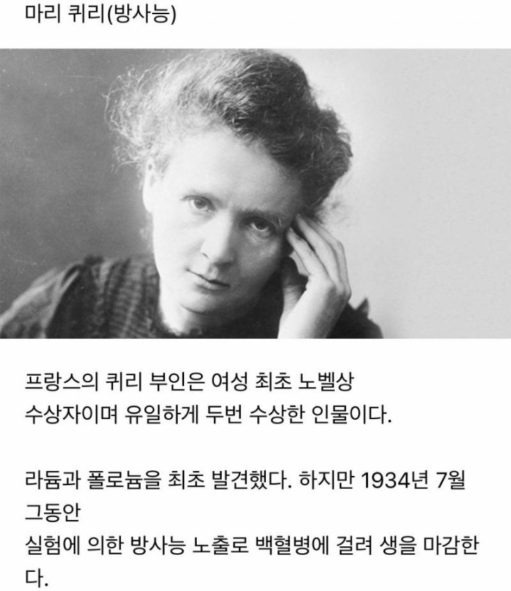  본인 발명품에 사망한 발명가들