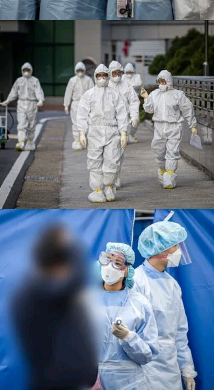 코로나 확산만큼 깊이 팬 의료진 얼굴 자국