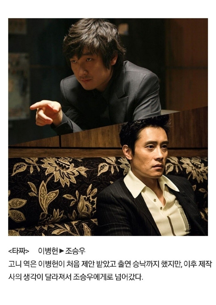 남자배우 캐스팅 비화