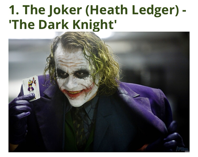 21세기 영화 최고의 악역 top15