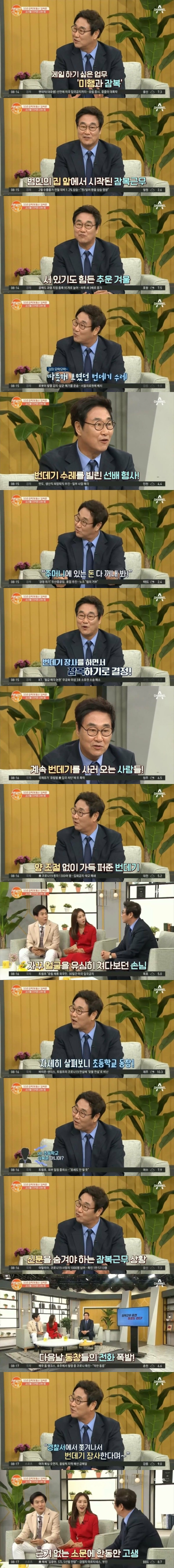 번데기 장사로 위장해 잠복근무하던 형사님 썰 - 꾸르