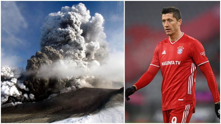 '레반도프스키의 축구 인생을 바꿔 놓은 화산 폭발 - 꾸르