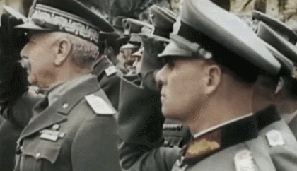 프랑스에게 전쟁 선포하던 시절 히틀러의 인기 - 꾸르