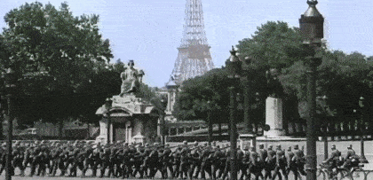 프랑스에게 전쟁 선포하던 시절 히틀러의 인기 - 꾸르