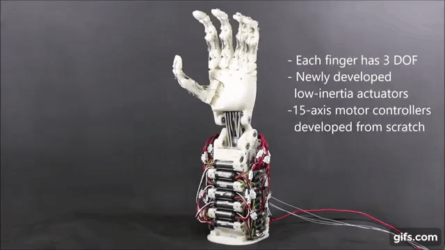 최근 한국에서 개발한 로봇손