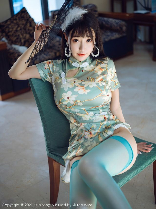 HuaYang-Vol.390-Zhu-Ke-Er-Flower-MrCong.com-003.jpg