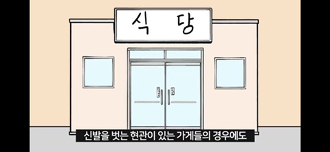 출입문에 '당기시오' 표시가 많은 이유