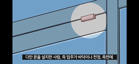 출입문에 '당기시오' 표시가 많은 이유